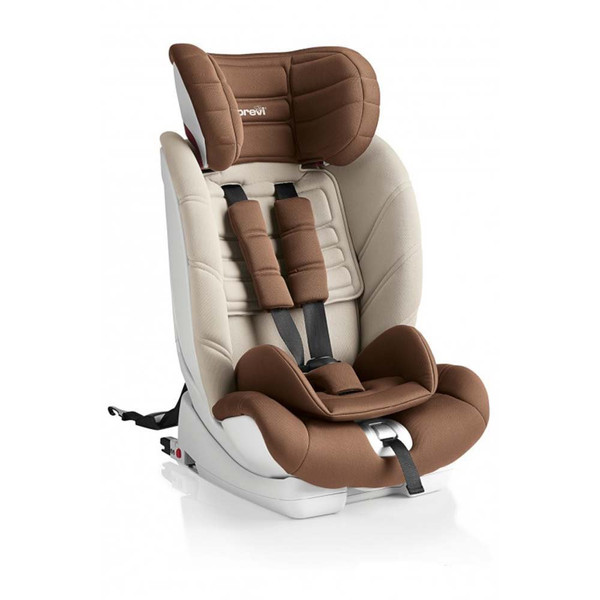 Brevi TAZIO Isofix tt 1-2-3 (9 - 36 kg; 9 months - 12 years) Beige,Brown baby car seat