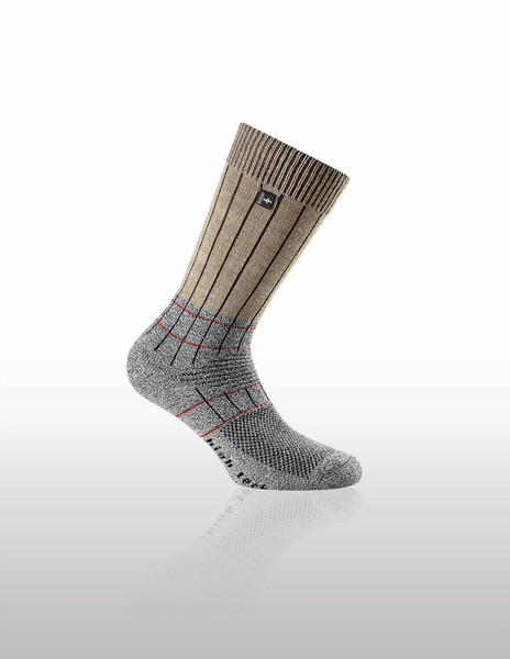 Rohner Fibre high tech Brown,Grey Male Classic socks