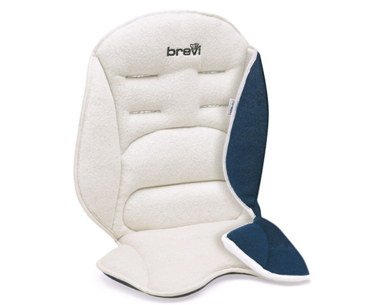 Brevi 8011250021006 Baumwolle Blau, Weiß Kinderwagen-Sitzbezug