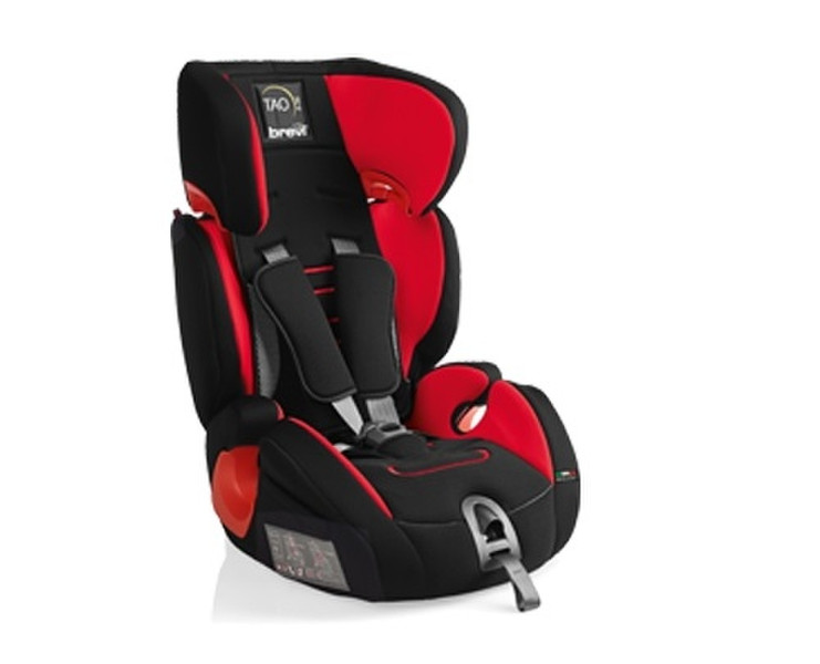 Brevi TAO 1-2-3 (9 - 36 кг; 9 месяцев - 12 лет) Черный, Красный детское автокресло