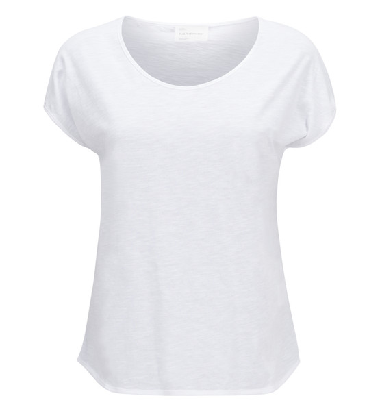 PeakPerformance Tech T-shirt S Short sleeve Scoop neck Cotton White