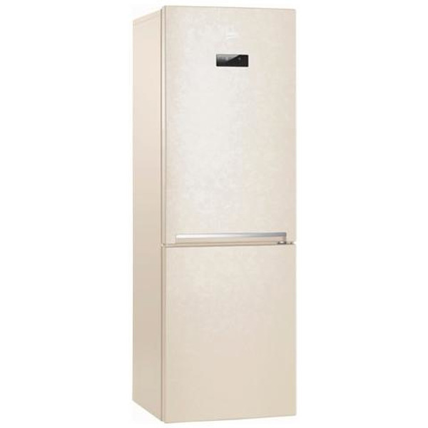 Beko RCNA320E30B Freestanding A++ Sand fridge-freezer