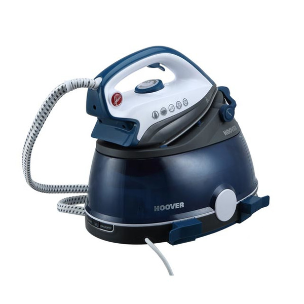 Hoover IRONVISION Dry & Steam iron 2400W Blue,Transparent