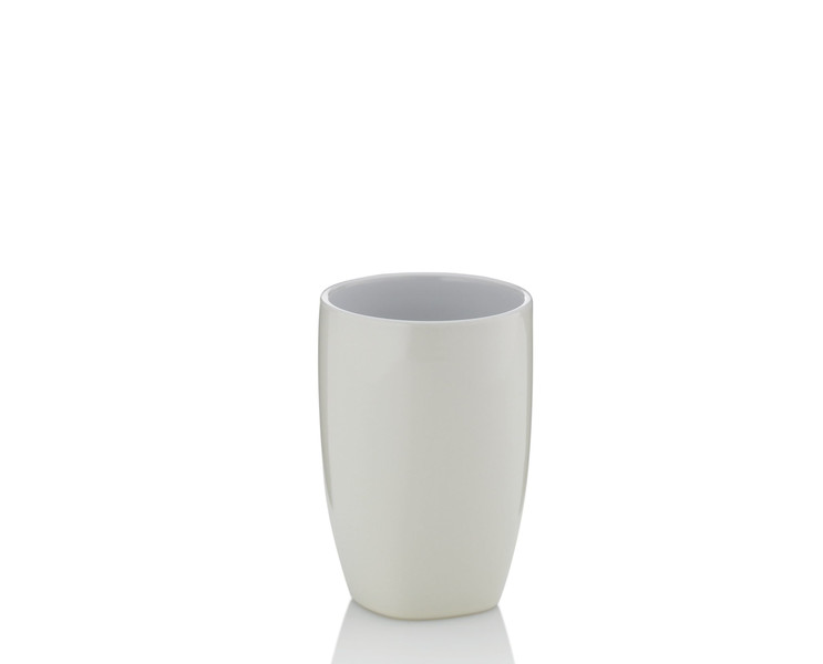 Kela 20401 Kерамический Круглый Одиночный Отдельностоящий стакан для ванной комнаты тумблер для ванной