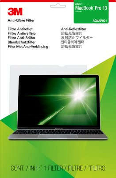 3M 98044065344 15.4Zoll Notebook Frameless display privacy filter Bildschirmfilter