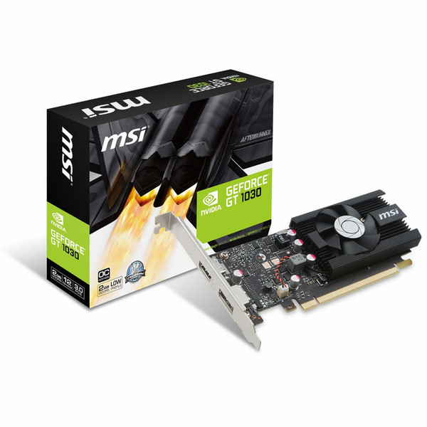 MSI GeForce GT 1030 2G LP OC GeForce GT 1030 2GB GDDR5