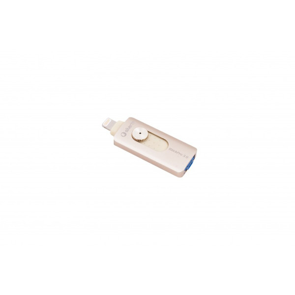 silver ht iStick Pro, 64GB 64GB USB 3.0 (3.1 Gen 1) Type-A Gold USB flash drive