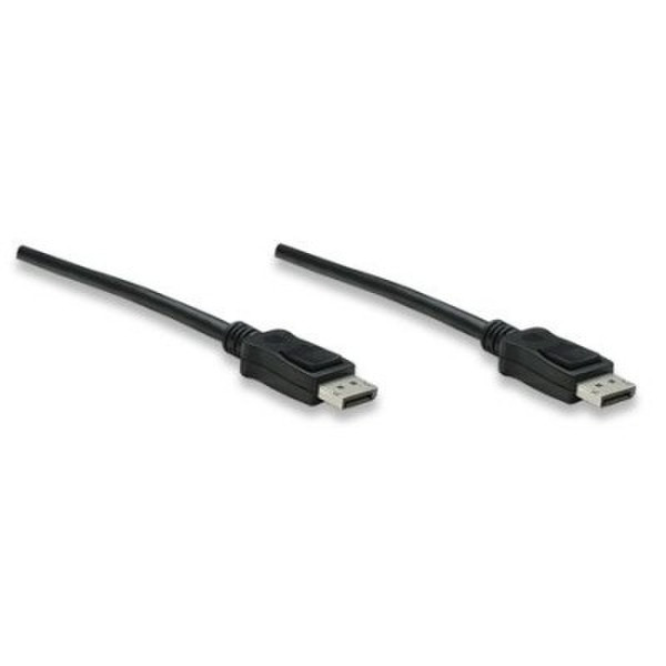 Techly Audio/Video DisplayPort M/M 0.5m Black ICOC DSP-A-005 0.5m DisplayPort DisplayPort Black