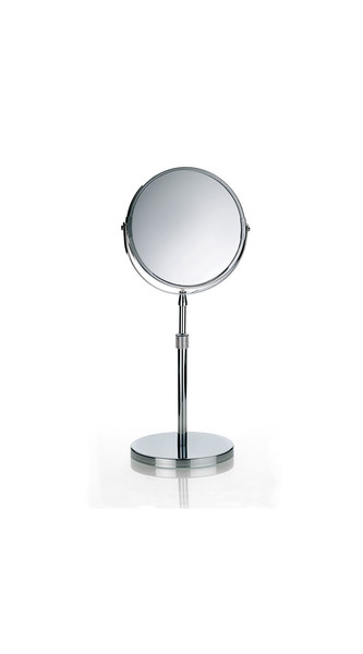 Kela 49302 Freestanding Round Chrome makeup mirror