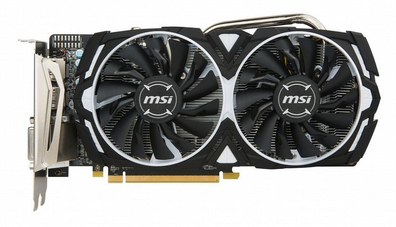 MSI Radeon RX 570 ARMOR 4G OC Radeon RX 570 4ГБ GDDR5