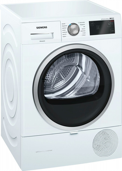 Siemens WT47W6A1 Freestanding Front-load 8kg A+++ White tumble dryer