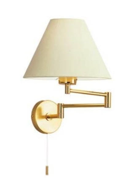 Knapstein 21.369.02 Indoor/Outdoor E27 Brass,Ivory wall lighting