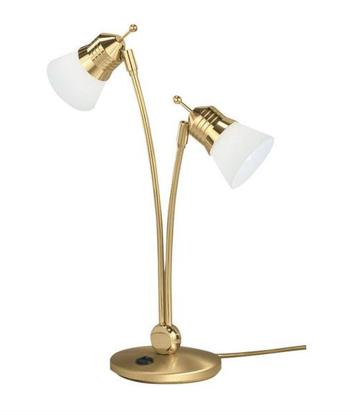 Knapstein 61.557.02 G9 40W Halogen Brass table lamp