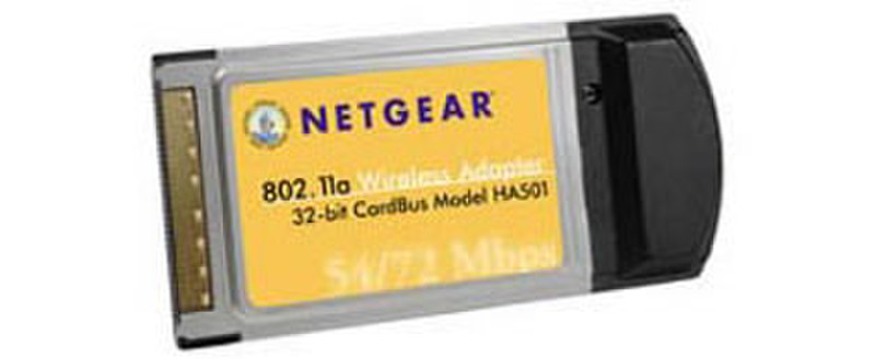 Netgear NIC ENet 54Mpbs Wless PCCard 32bit