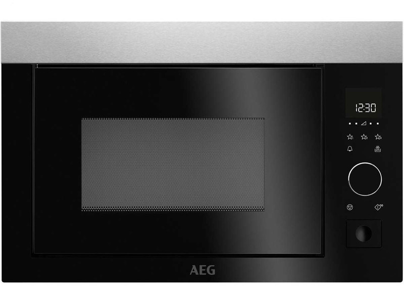 AEG MBE2657S-M Встроенный Обычная (соло) микроволновая печь 26л 900Вт Черный, Серый