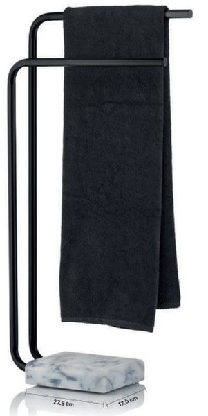 Kela 20030 Towel holder Floorstanding Black,White towel holder/ring