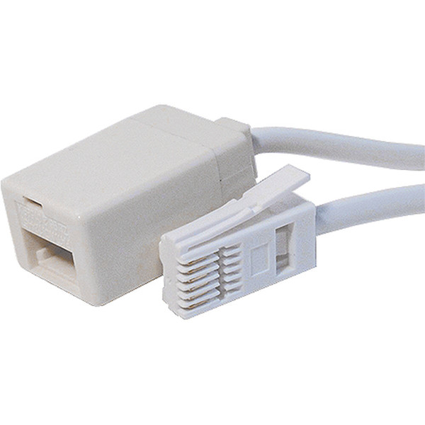 Cablenet 22 3001 5m White telephony cable