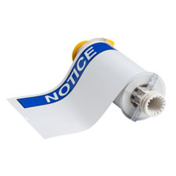 Brady People 130756 Blau, Weiß Selbstklebendes Druckeretikett Druckeretikett