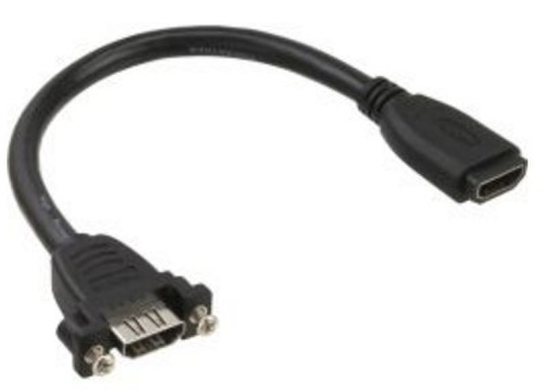 InLine 17500S 0.6m HDMI HDMI Schwarz HDMI-Kabel