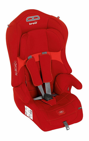 Brevi Allroad 1-2-3 (9 - 36 kg; 9 Monate - 12 Jahre) Rot Autositz für Babys