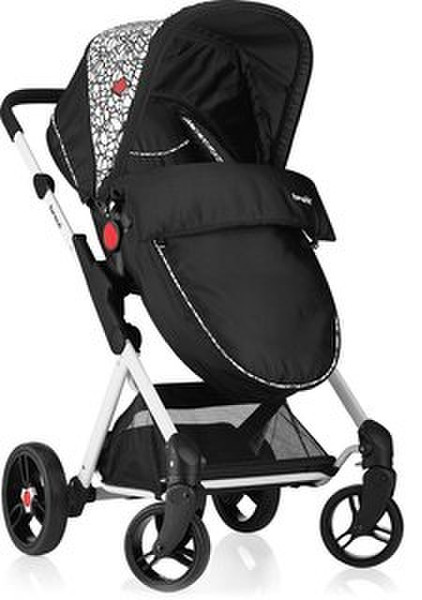 Brevi 8011250766587 Traditional stroller 1место(а) Черный детская коляска