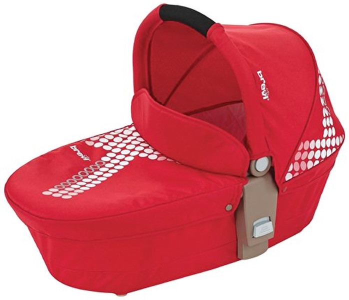 Brevi Crystal Navicella 233 Red baby carry cot