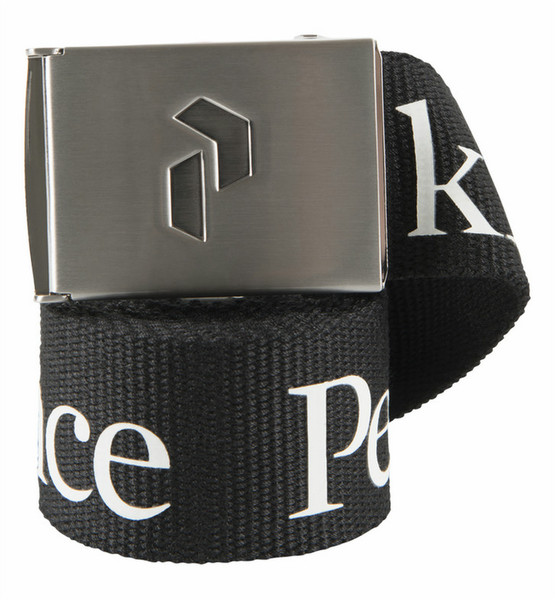 PeakPerformance G25975118 Unisex Black Polyester One Size belt