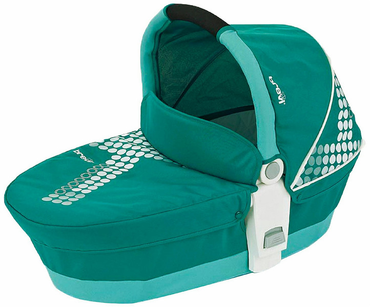 Brevi Crystal Navicella 325 Green baby carry cot