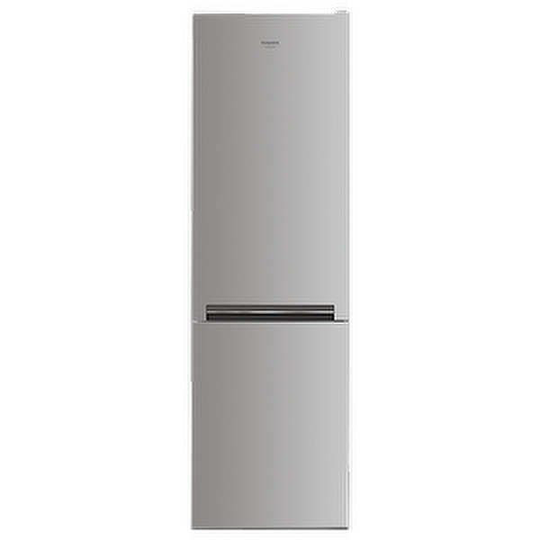 Hotpoint H8 A2E X Отдельностоящий 338л A++ Серый холодильник с морозильной камерой