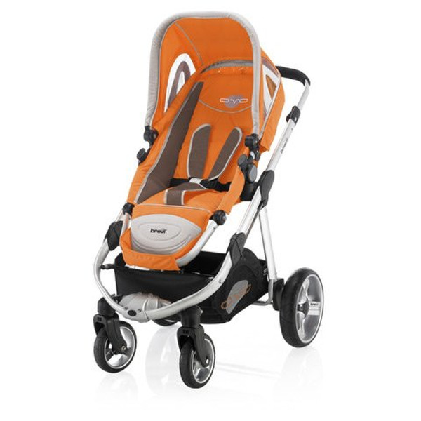 Brevi OVO DUO 049 Traditioneller Kinderwagen 1Sitz(e) Orange