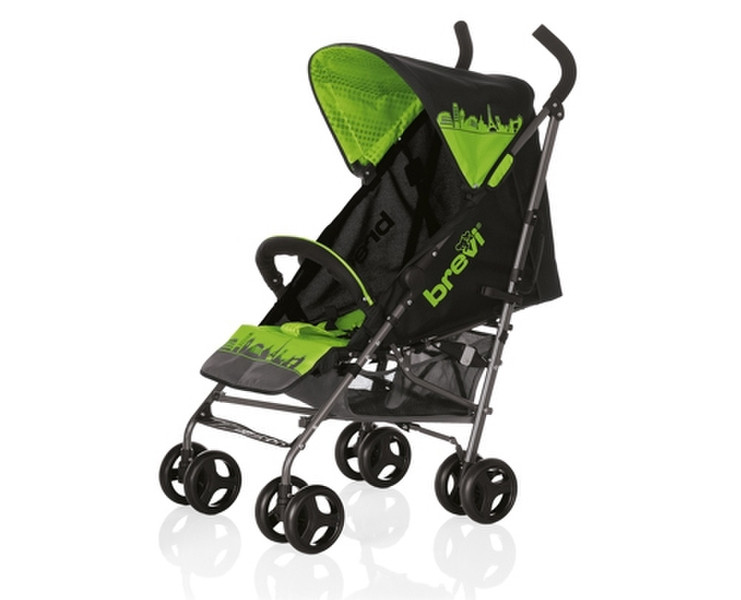 Brevi Marathon Leichtgewichtiger Kinderwagen 1Sitz(e) Schwarz, Grün