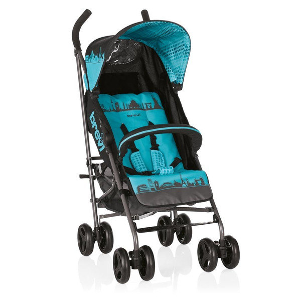 Brevi Marathon Lightweight stroller 1место(а) Черный, Бирюзовый