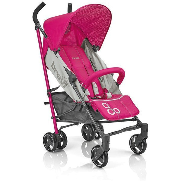 Brevi Marathon Lightweight stroller 1seat(s) Fucsia,Grey