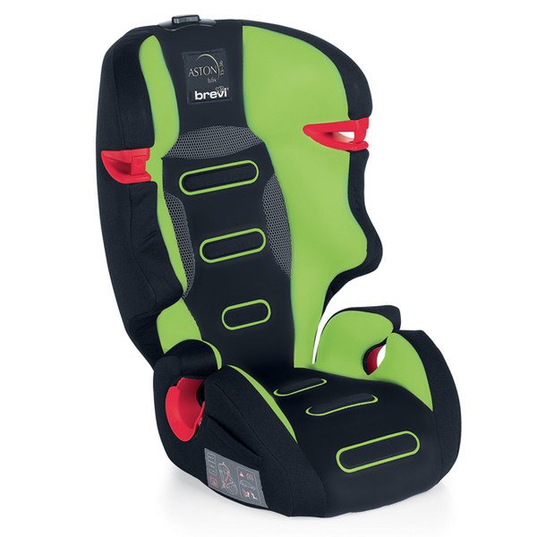 Brevi Aston b.fix 2-3 (15 - 36 kg; 3.5 - 12 years) Black,Green baby car seat