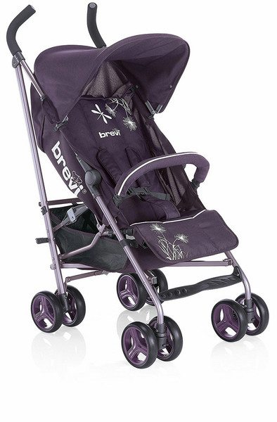 Brevi Marathon Lightweight stroller 1место(а) Черный, Фиолетовый