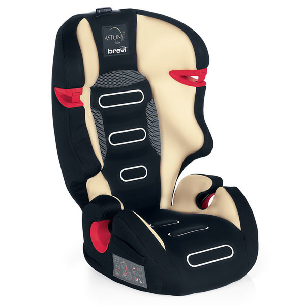 Brevi Aston b.fix 2-3 (15 - 36 kg; 3.5 - 12 years) Beige,Black baby car seat