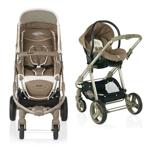 Brevi OVO Premium 398 Reisesystem-Kinderwagen 1Sitz(e) Braun