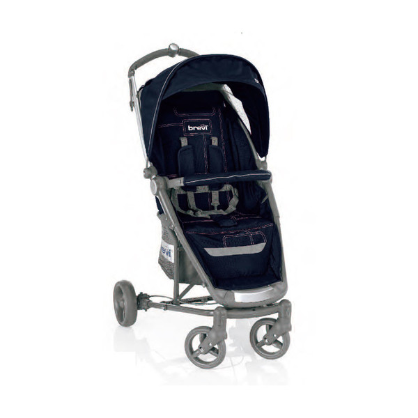 Brevi Ginger 3 Traditional stroller 1место(а) Синий, Серый