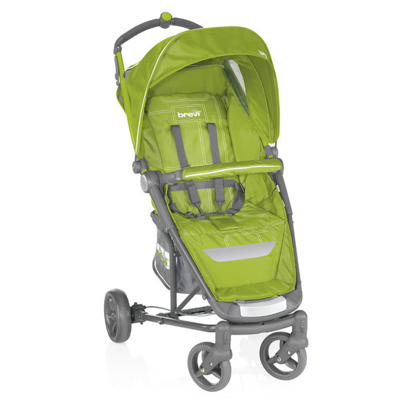 Brevi Ginger 3 Traditional stroller 1seat(s) Green,Grey