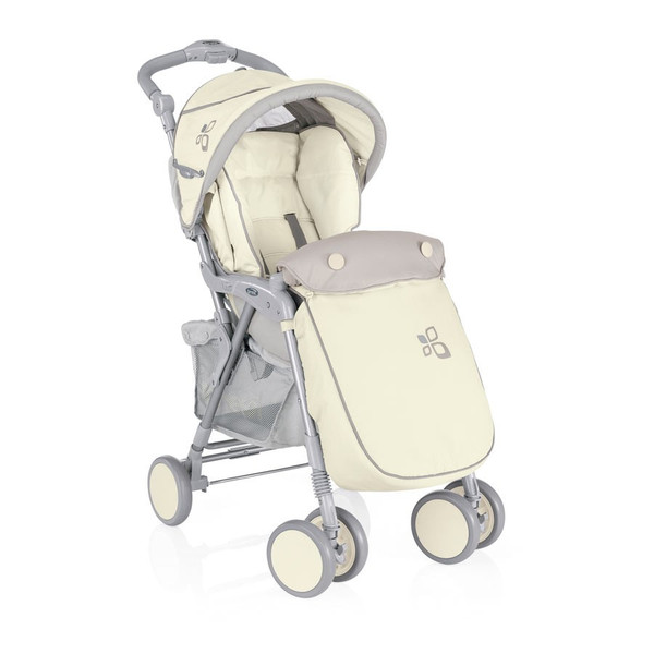 Brevi Grillo 2.0 Traditional stroller 1место(а) Кремовый, Серый