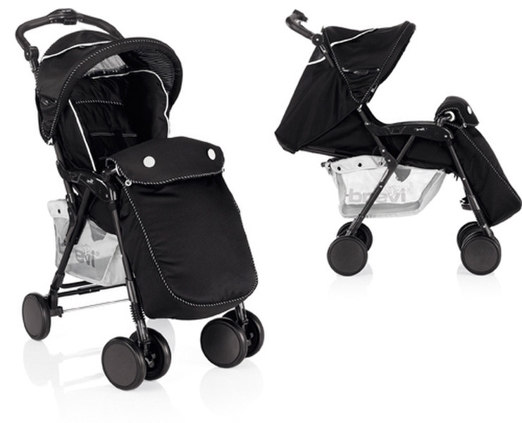 Brevi Grillo 2.0 Traditional stroller 1место(а) Черный