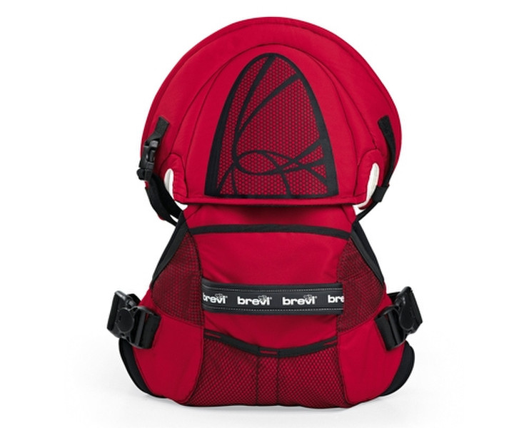 Brevi 8011250015333 Baby soft carrier Красный сумка-кенгуру