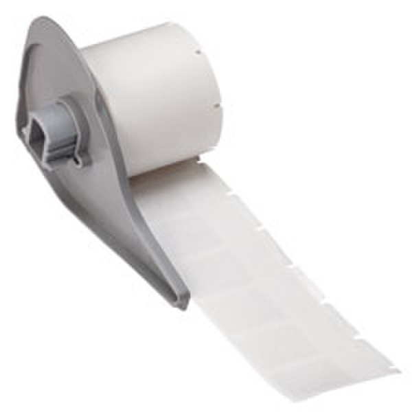 Brady People M71-30-427 Полупрозрачный, Белый Самоклеящаяся принтерная этикетка наклейка для принтеров