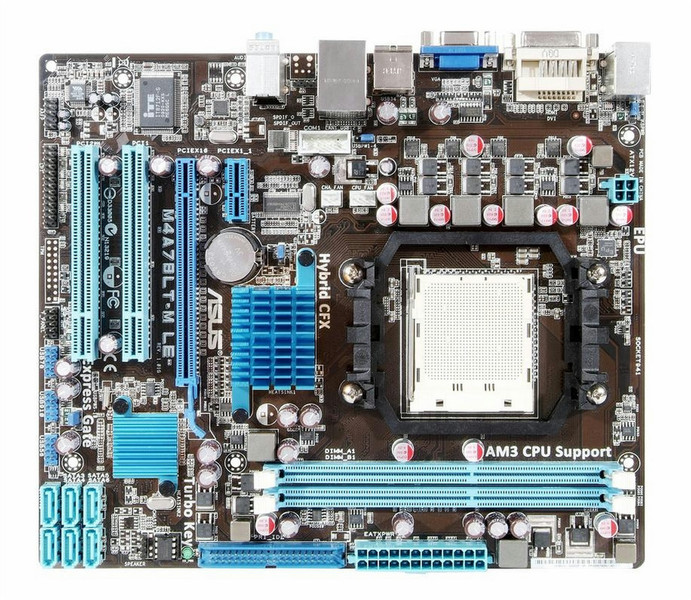 ASUS M4A78LT-M LE Buchse AM3 Micro ATX Motherboard
