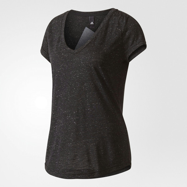 Adidas BQ9513 L T-shirt L Short sleeve Crew neck Black women's shirt/top