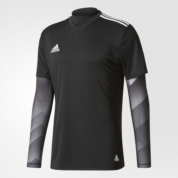 Adidas BQ6891 XL Base layer shirt XL Длинный рукав Круглый вырез под горло Черный, Серый мужская рубашка/футболка