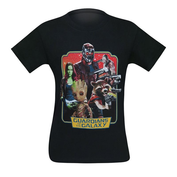 SuperHeroStuff GOTG Vol. 2 Group Shot Men's T-Shirt