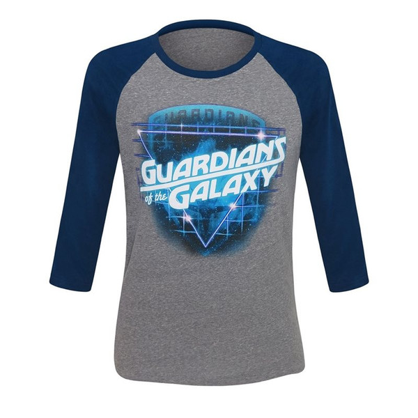 SuperHeroStuff Guardians of the Galaxy Logo Men's Baseball T-Shirt