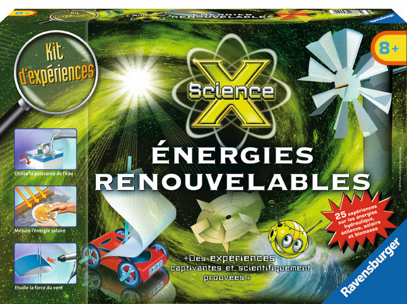 Ravensburger Midi-Energies renouvelables Physics Experiment kit