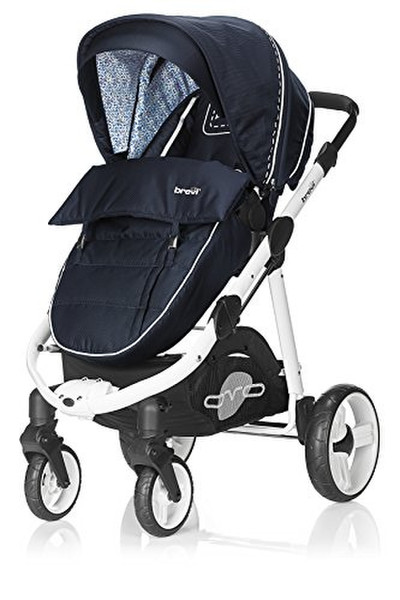 Brevi OVO Premium Traditional stroller 1seat(s) Blue,Navy